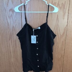 Black Women's Camisole Top